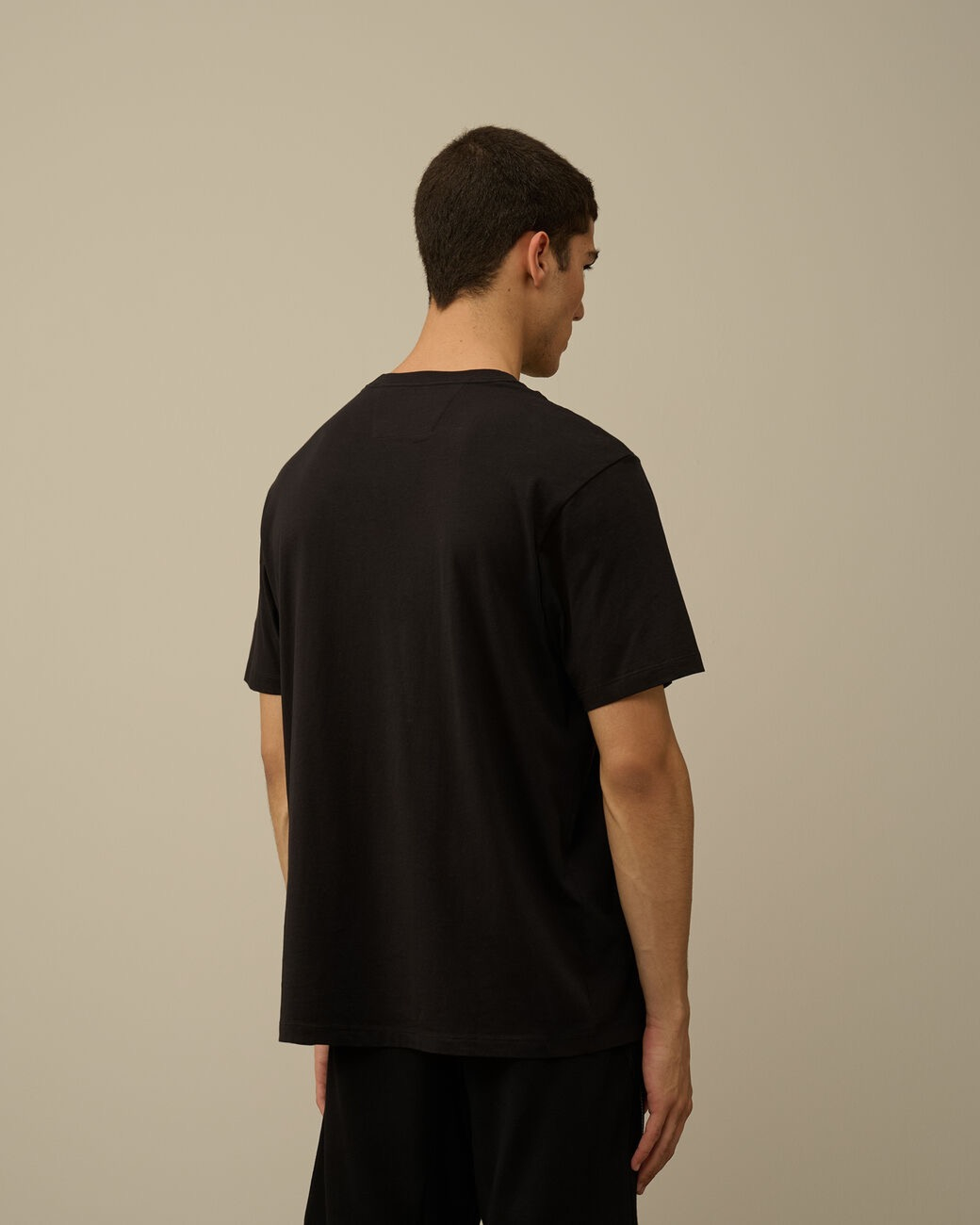 Cp Company T-shirt Britisch Sailor T-shirt Zwart