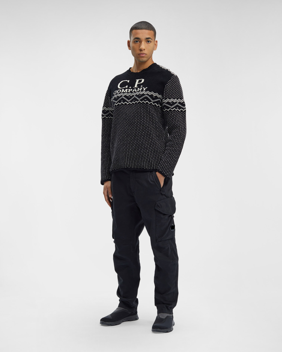 Cp Company Trui 15cmkn063a Zwart