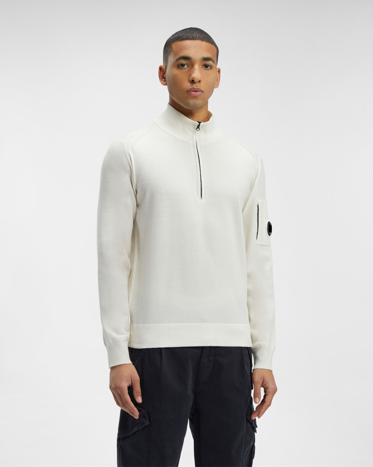 Cp Company Trui 15cmkn073a Off White