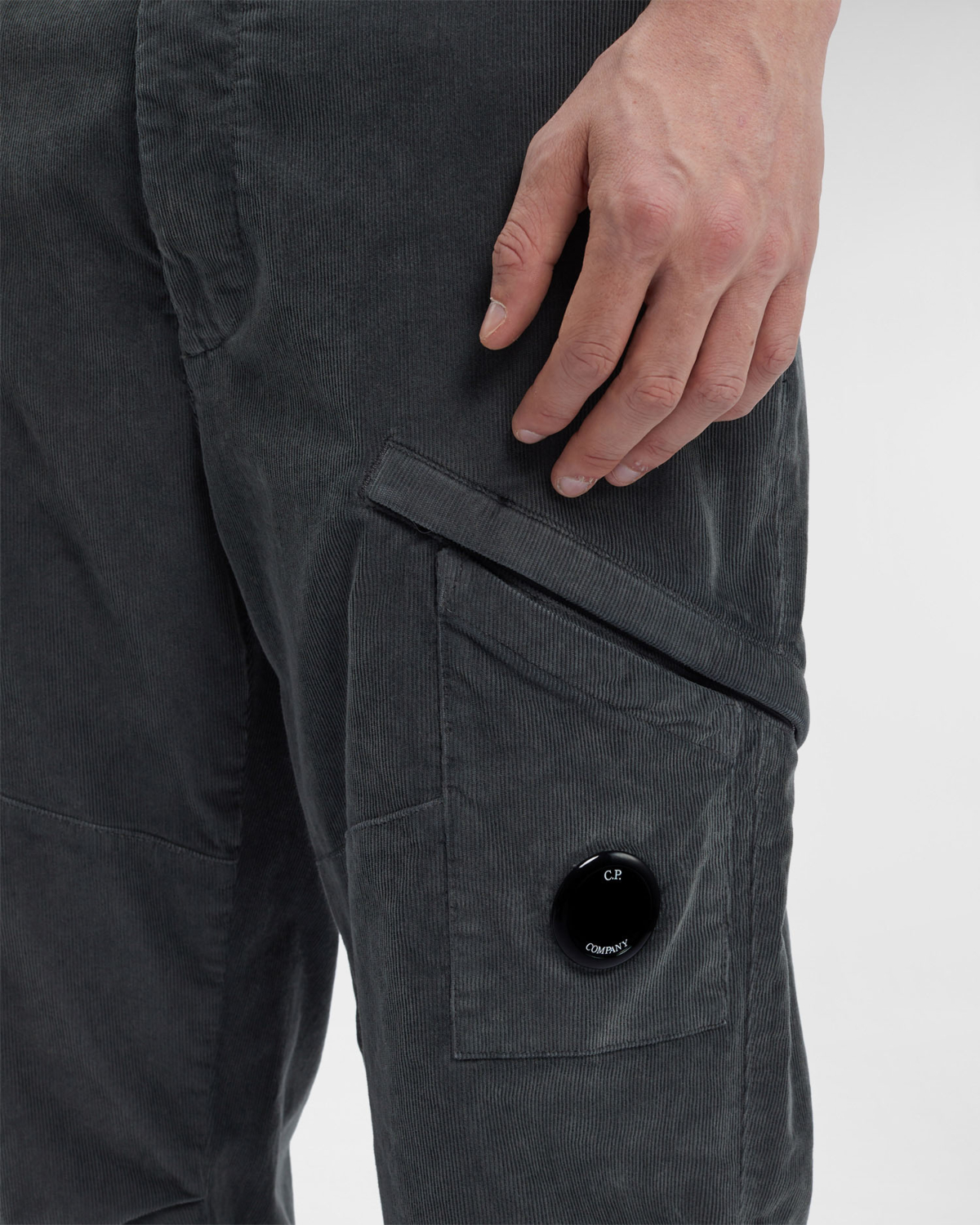 Cp Company Pantalon 15cmpa116a D-grijs