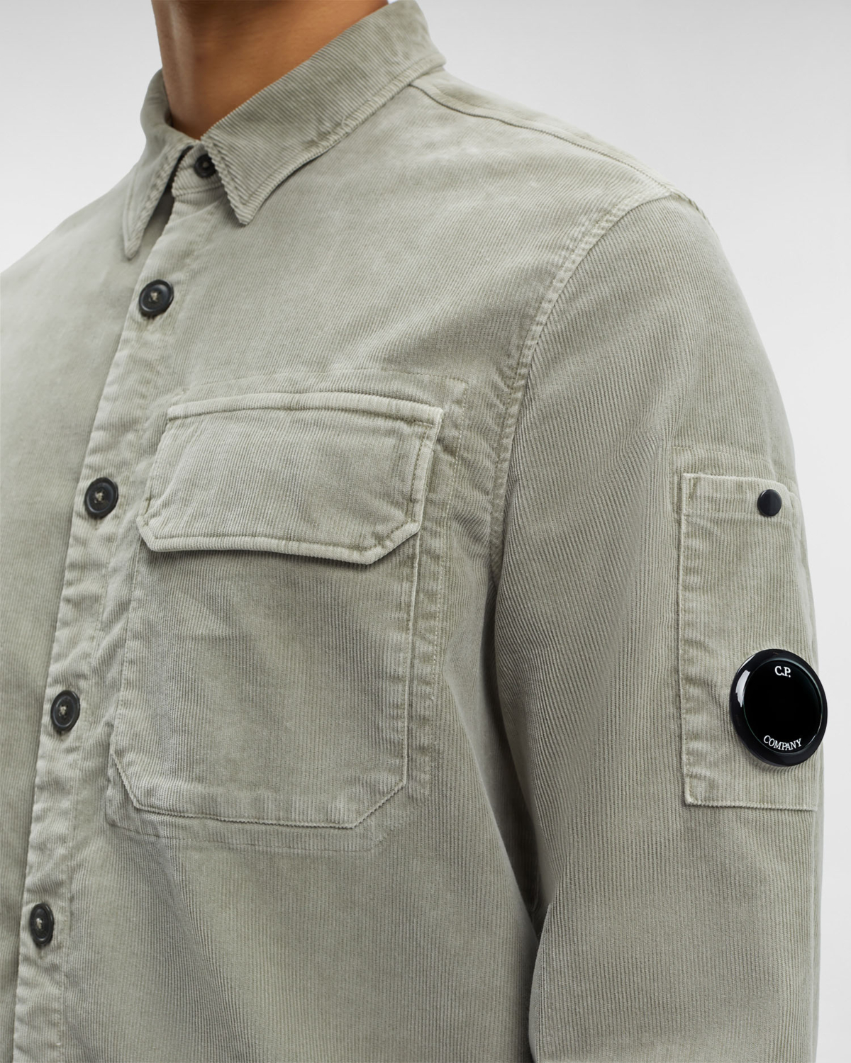 Cp Company Shirt 15cmsh289a L-grijs