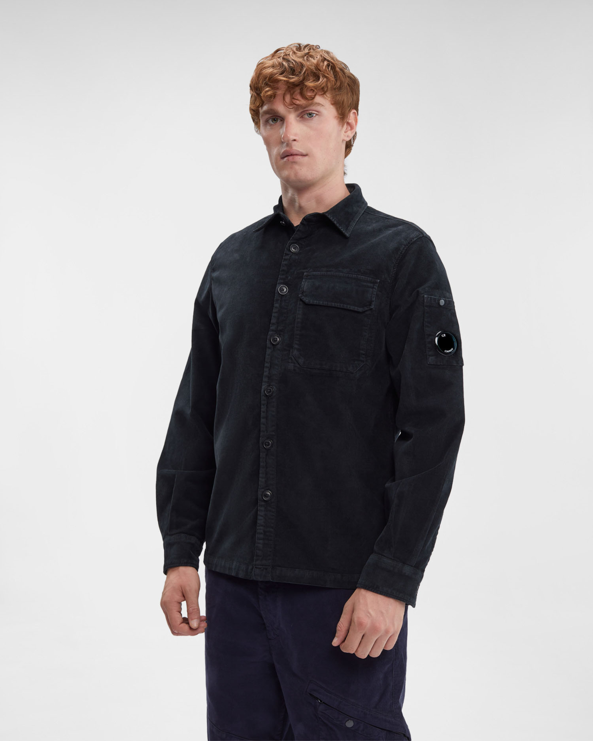 Cp Company Shirt 15cmsh289a Zwart