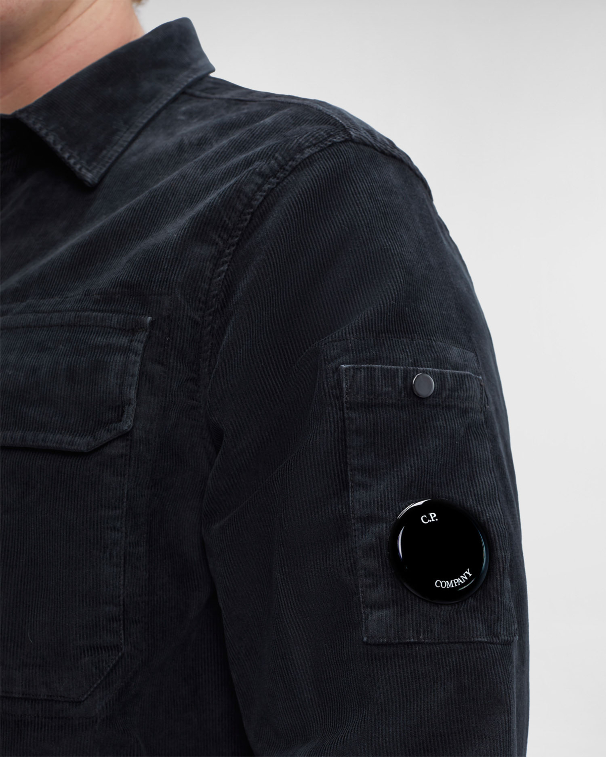 Cp Company Shirt 15cmsh289a Zwart