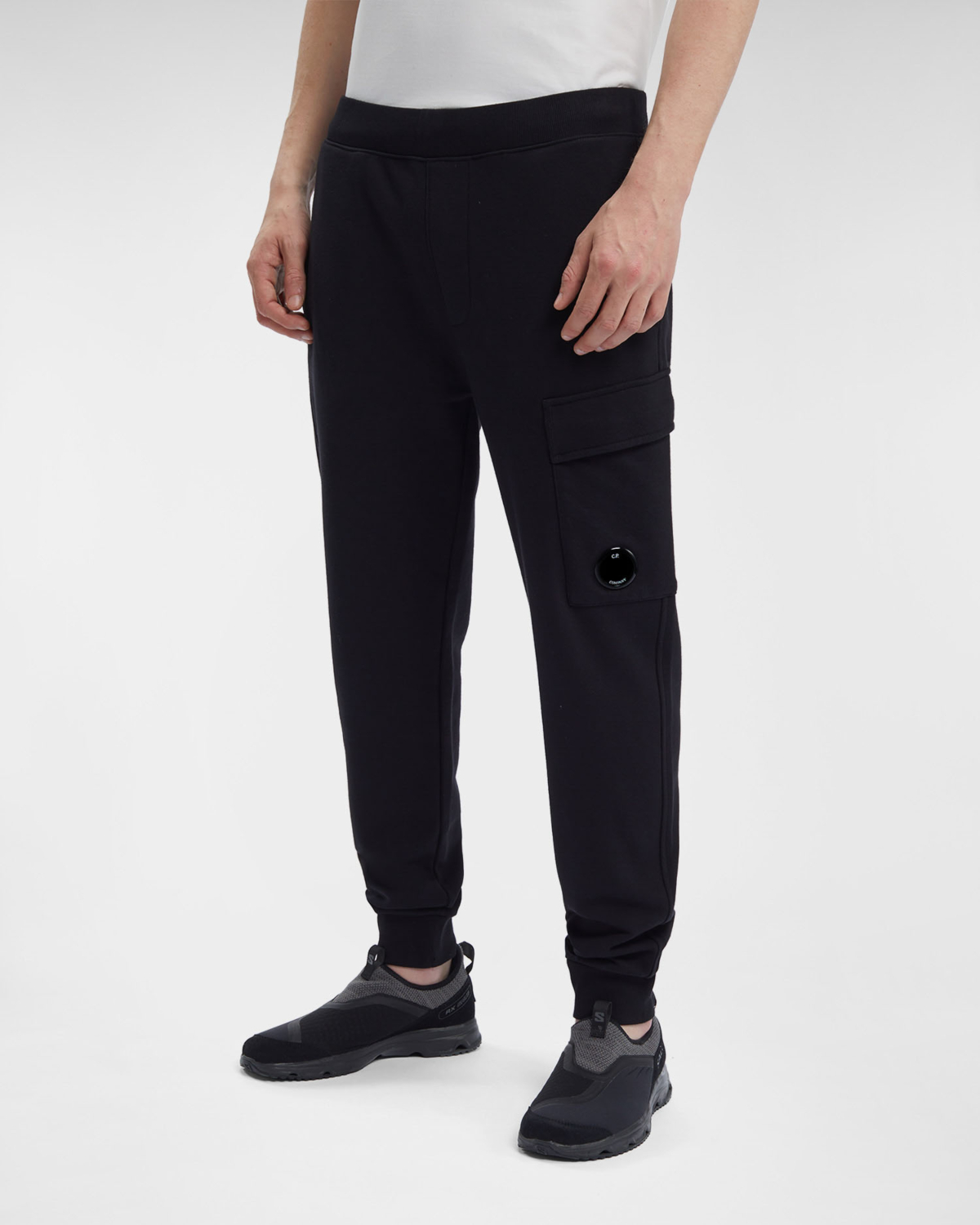 Cp Company Jogging Broek 15cmsp017a Zwart