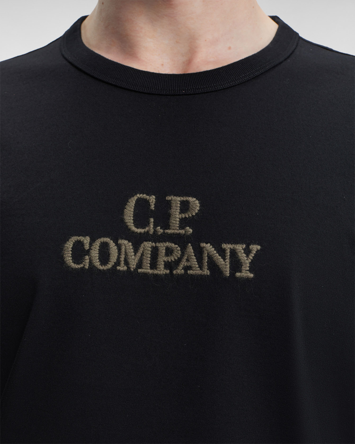 Cp Company T-shirt 15cmts217a Zwart