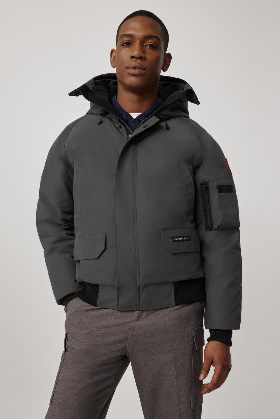 Canada goose heren jas chilliwack bomber ecru 2025