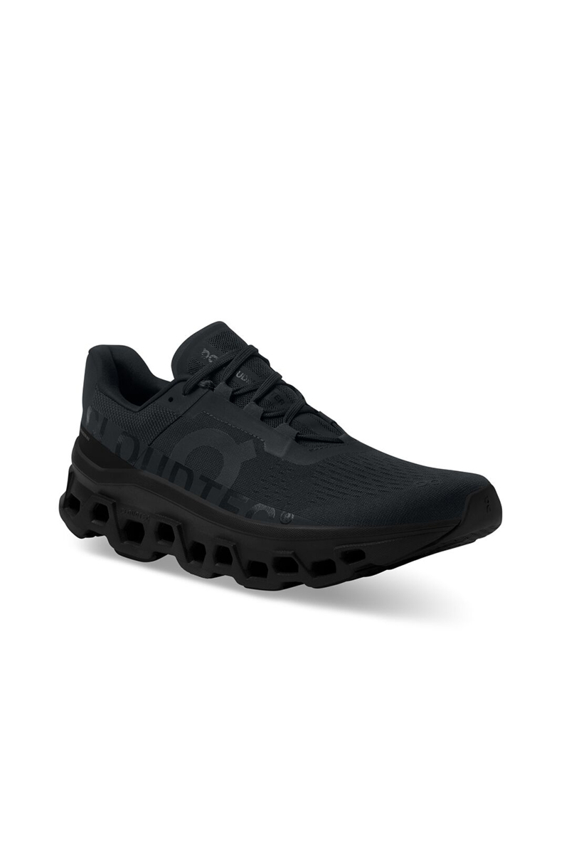 On Running Schoenen Cloudmonster All Black