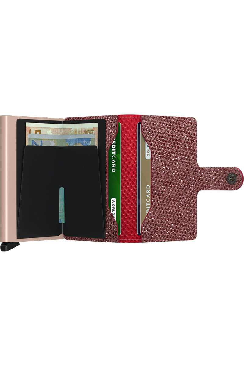 Secrid Portemonnee Mini Sparkle Rood