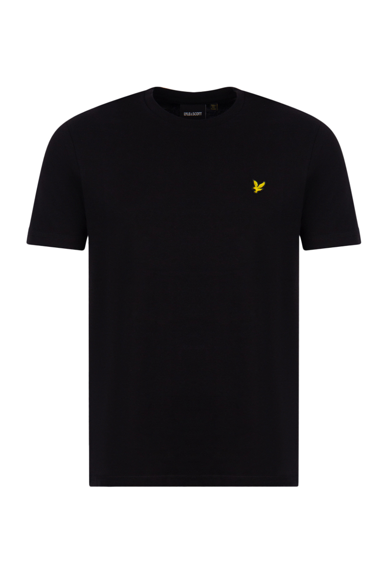 Lyle And Scott T-shirt Plain T-shirt Zwart