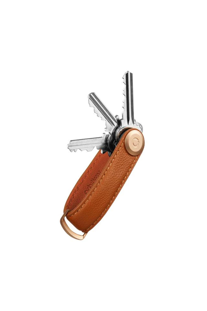 Orbitkey Gadget Pebbled Key Organizer Oranje