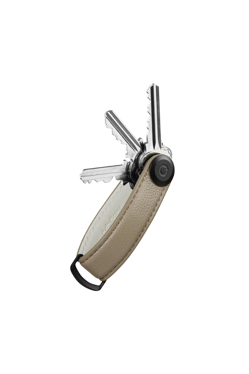 Orbitkey Gadget Pebbled Key Organizer L-bruin