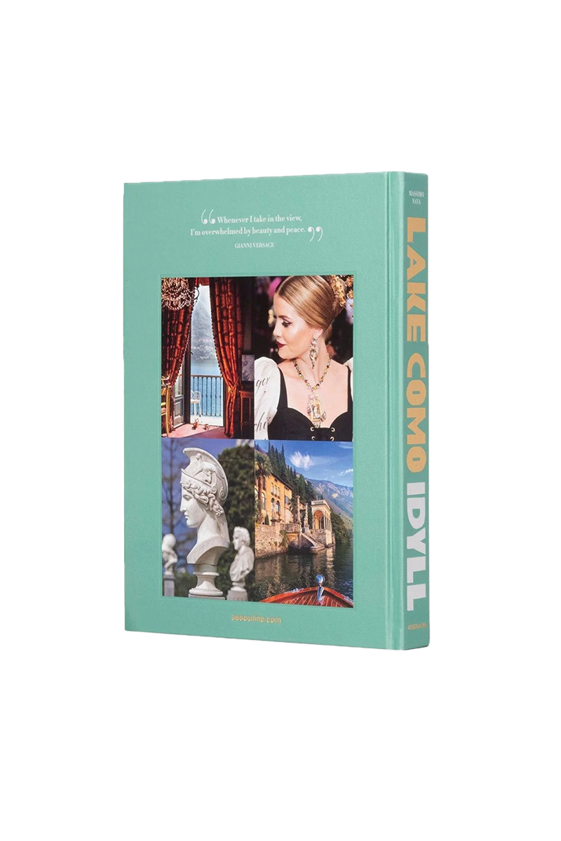 Assouline Boek Lake Como Idyll L-groen