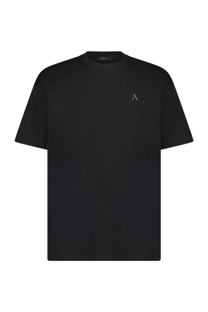 Aeden T-shirt Marshall Zwart