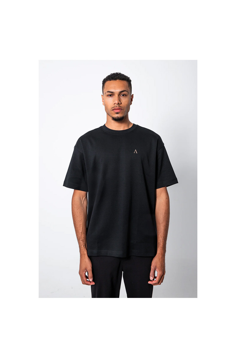 Aeden T-shirt Marshall Zwart