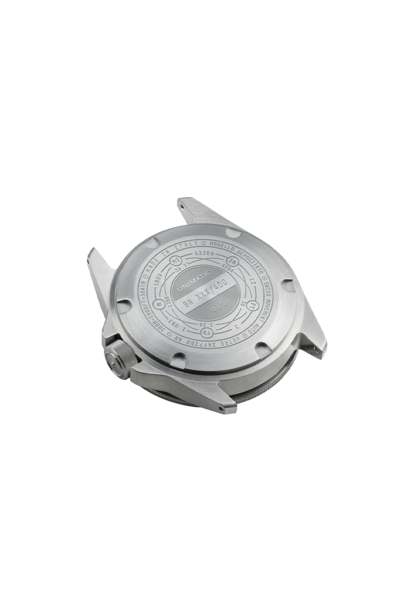 Unimatic Horloge U1s-8n  Edition Of 400 D-blauw