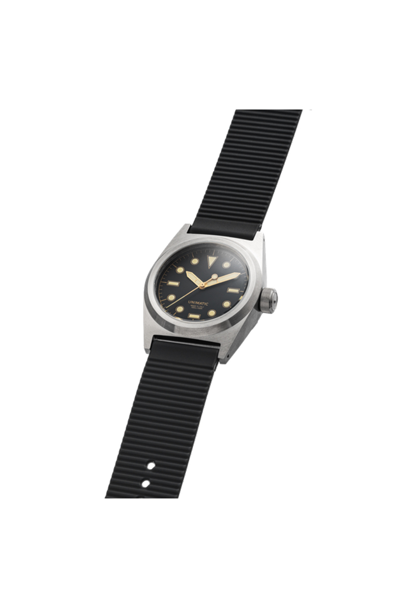 Unimatic Horloge U2s-8b  Edition Of 400 Zwart