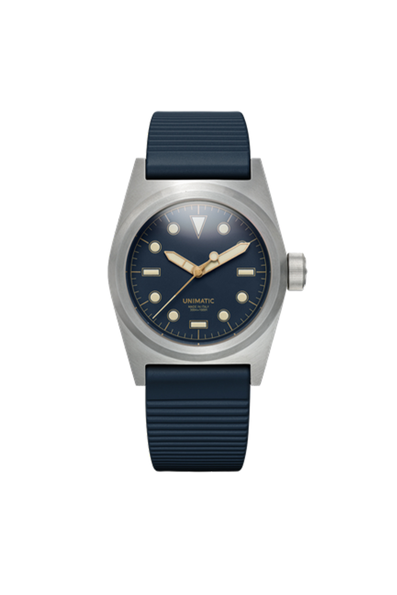 Unimatic Horloge U2s-8n  Edition Of 400 D-blauw