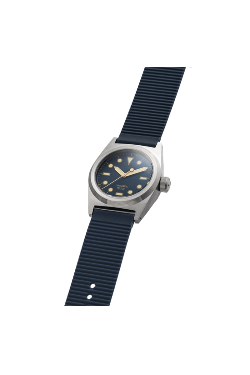 Unimatic Horloge U2s-8n  Edition Of 400 D-blauw