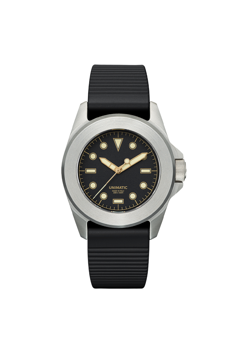 Unimatic Horloge Us4-8b  Edition Of 400 Zwart