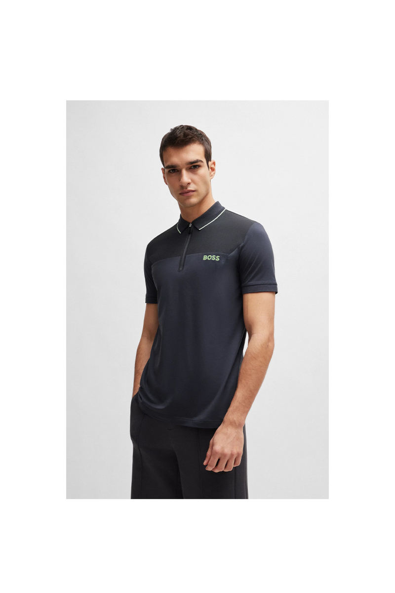Hugo Boss Polo Paule 50512789 Grijs