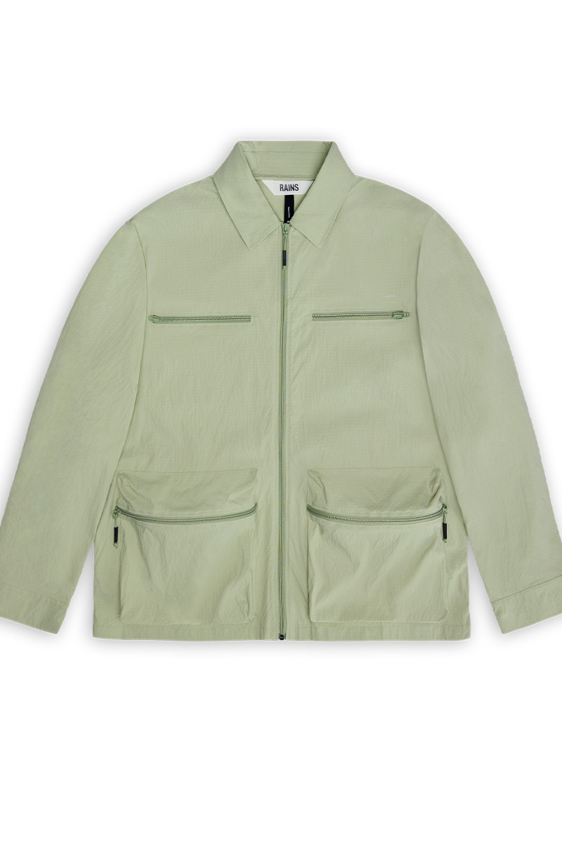 Rains Shirt Tomar Overshirt L-groen