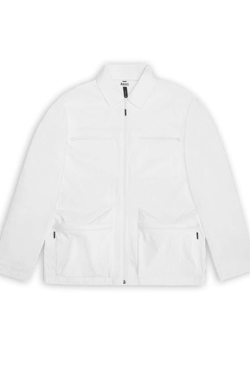 Rains Shirt Tomar Overshirt Wit