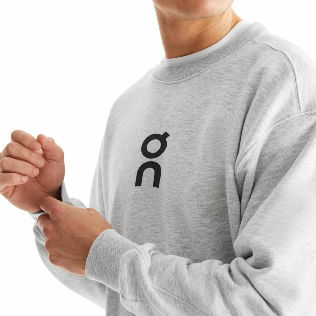 On Running Sweater Club Crew Grijs