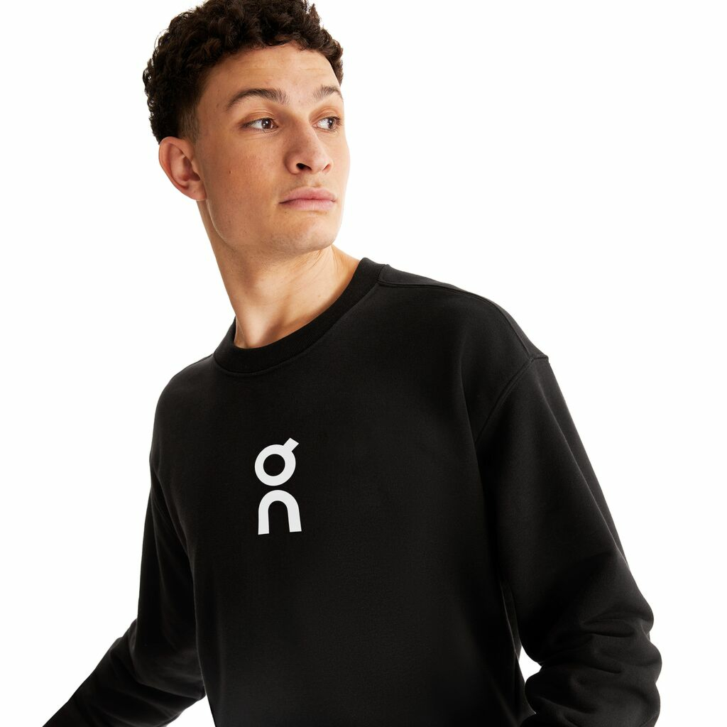 On Running Sweater Club Crew Zwart
