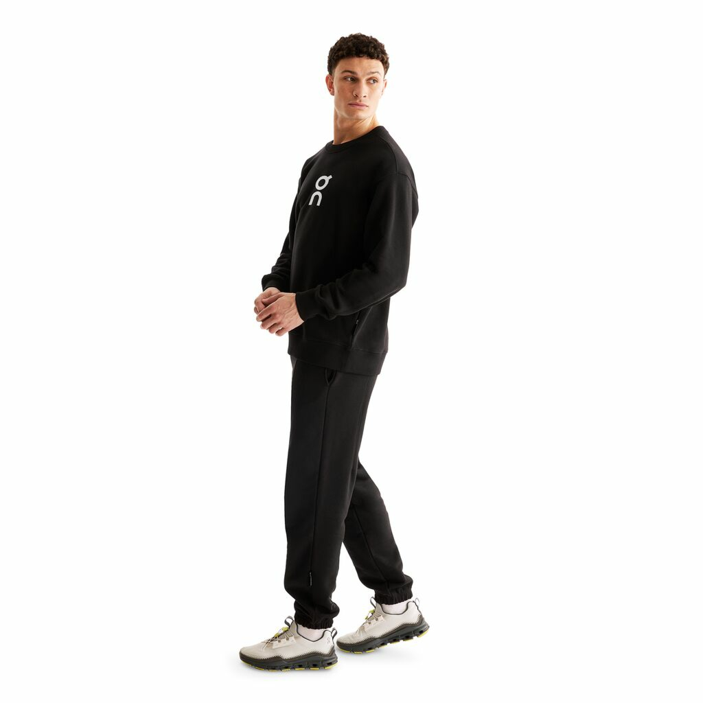 On Running Sweater Club Crew Zwart