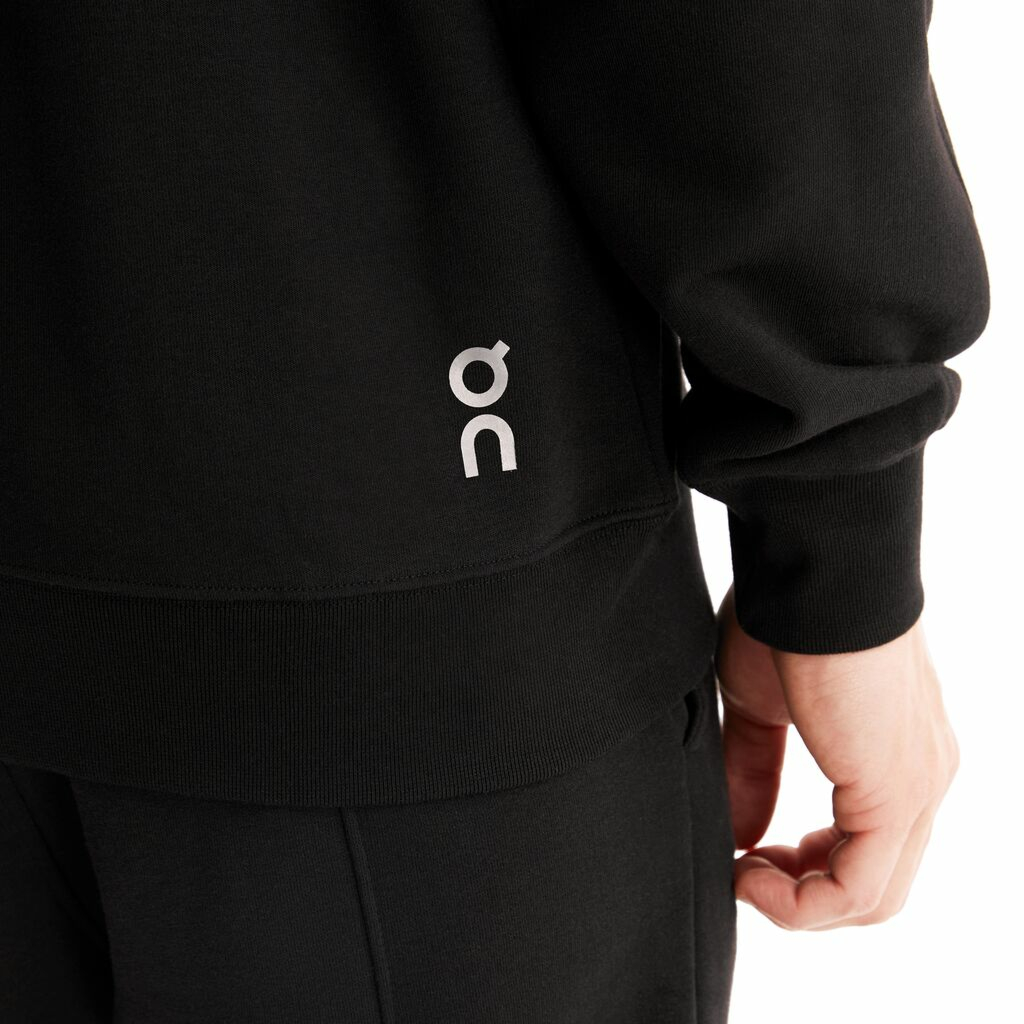 On Running Sweater Club Crew Zwart