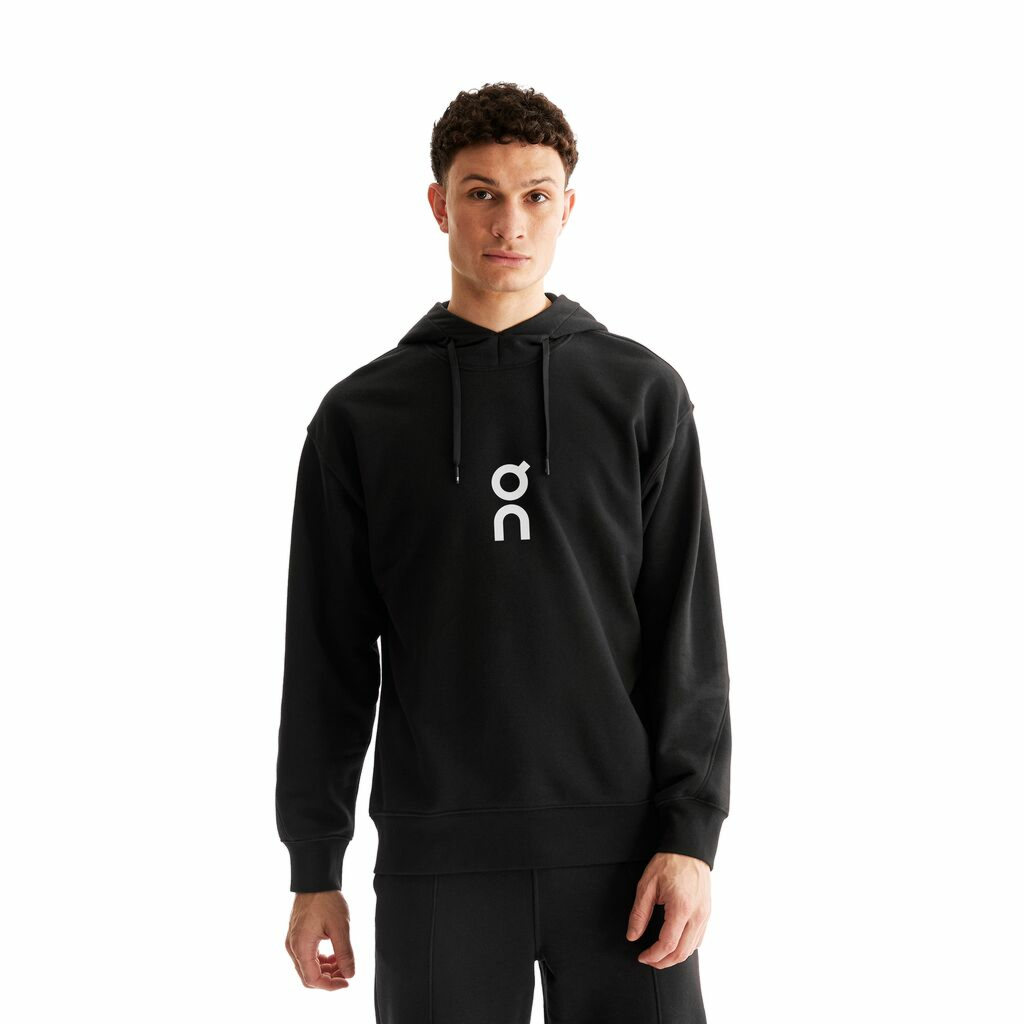 On Running Sweater Club Hoodie Zwart