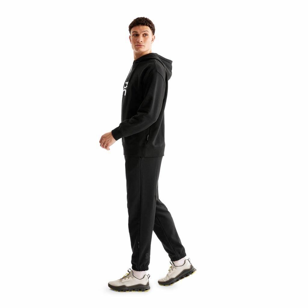On Running Sweater Club Hoodie Zwart