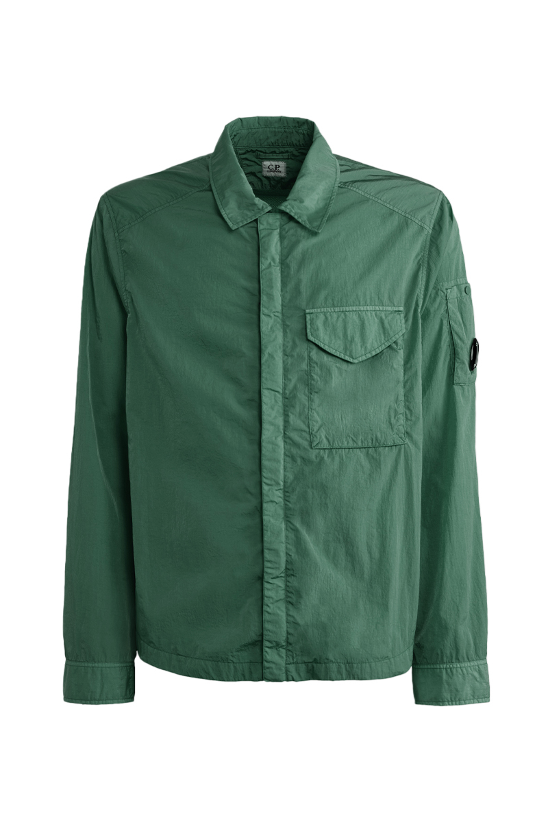 Cp Company Shirt Chrome-r Pocket Overshirt  Groen