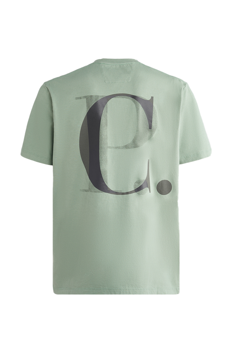 Cp Company T-shirt 16cmts141a Groen