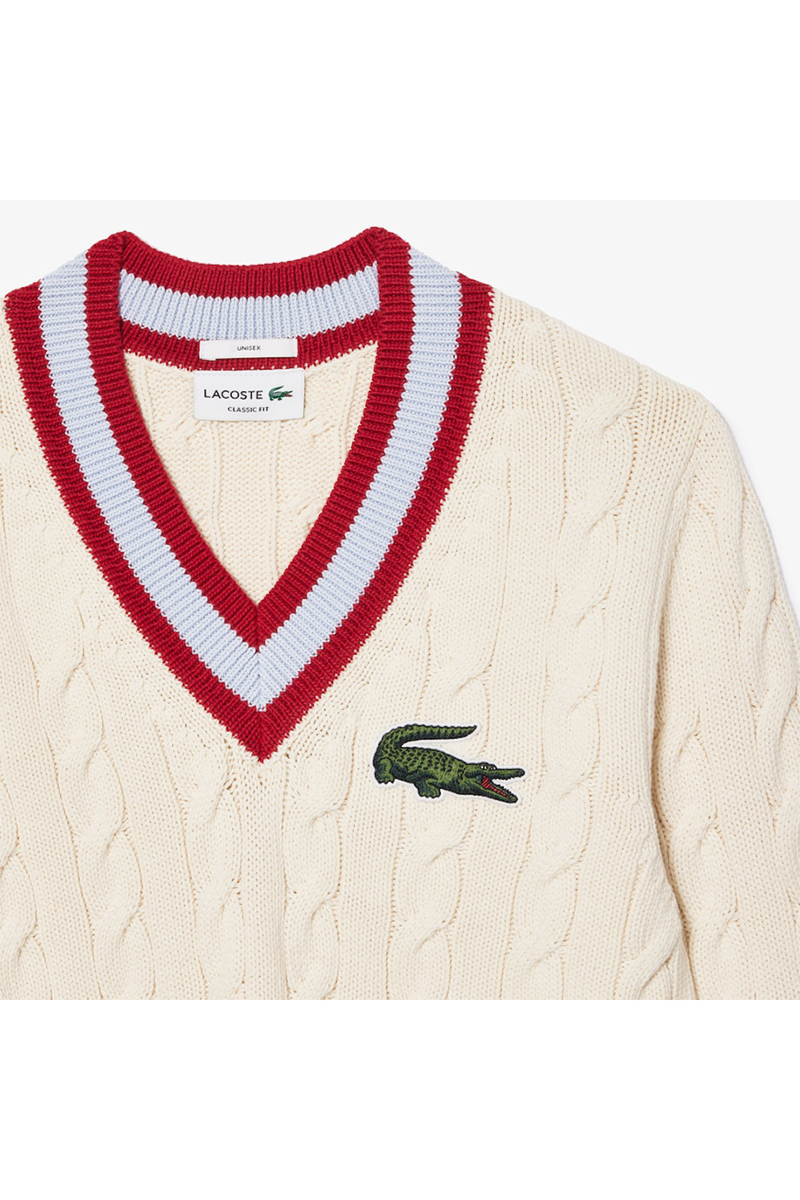 Lacoste Trui Ah6448 Beige