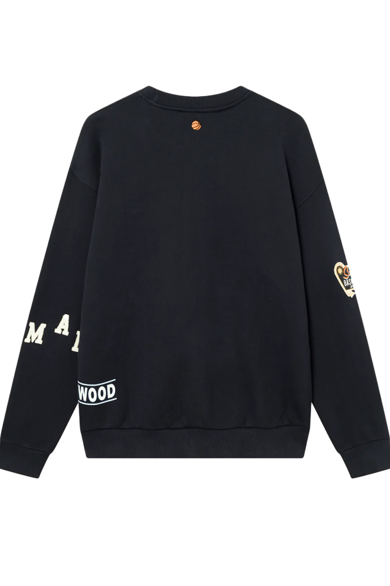 Les Deux Sweater Route Sweatshirt D-blauw