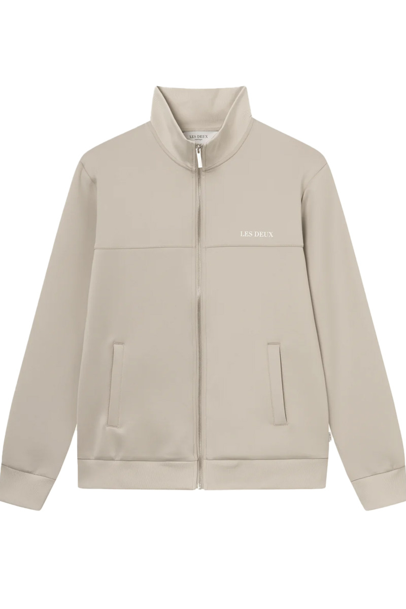 Les Deux Jogging Top Ballier Track Jkt Beige