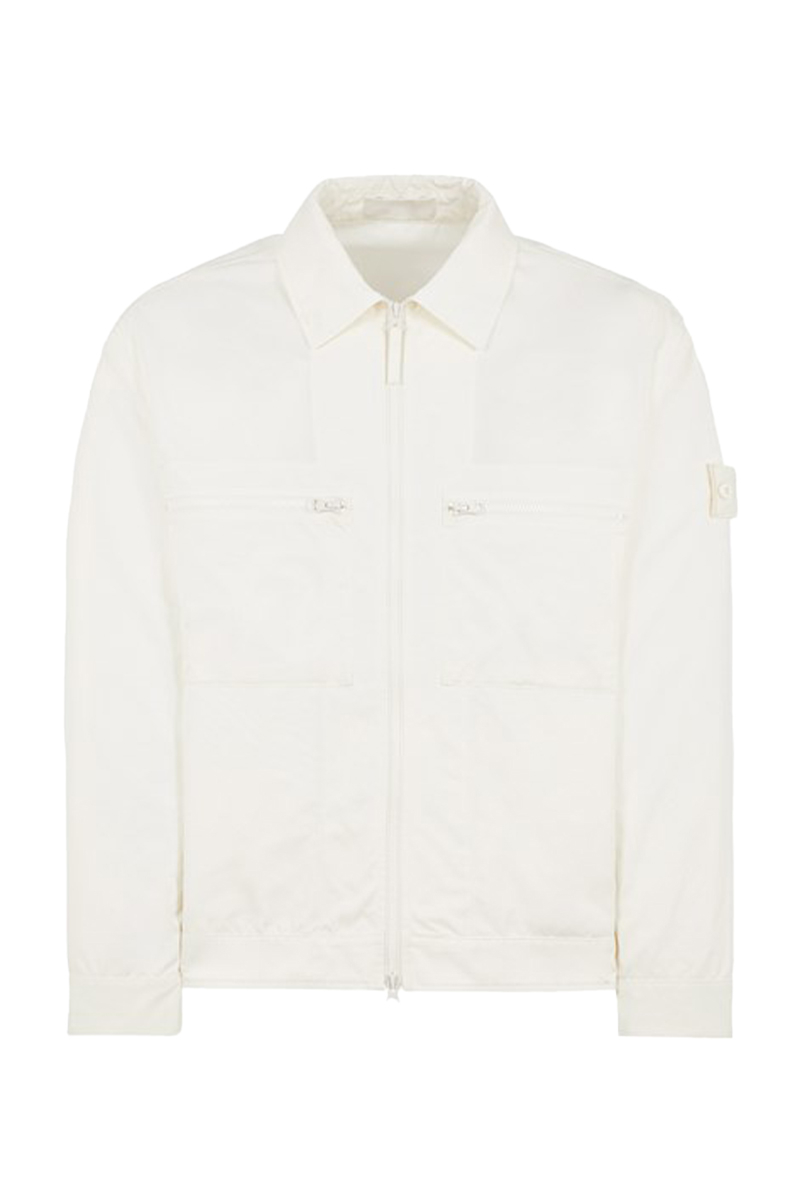 Stone Island Jas 8015432f1 Wit