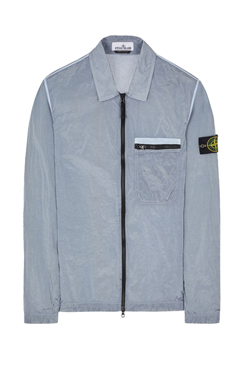 Stone Island Shirt 801511219 L-blauw