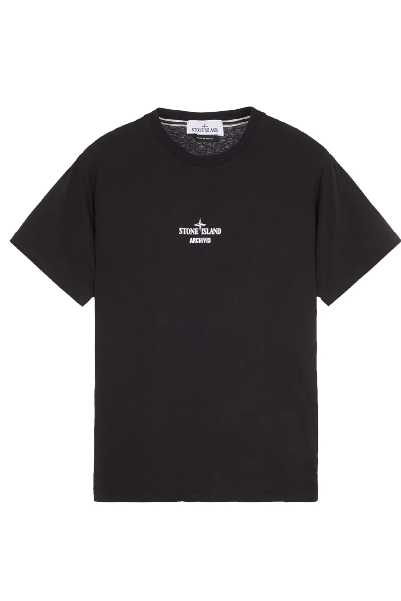 Stone Island T-shirt 80152ns91 Zwart
