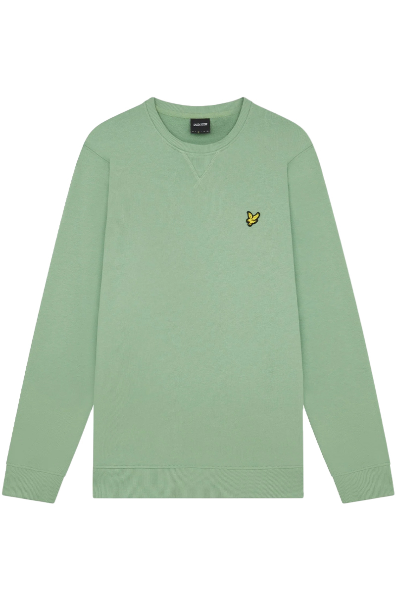 Lyle And Scott Sweater Crew Neck Sweatshirt  L-groen