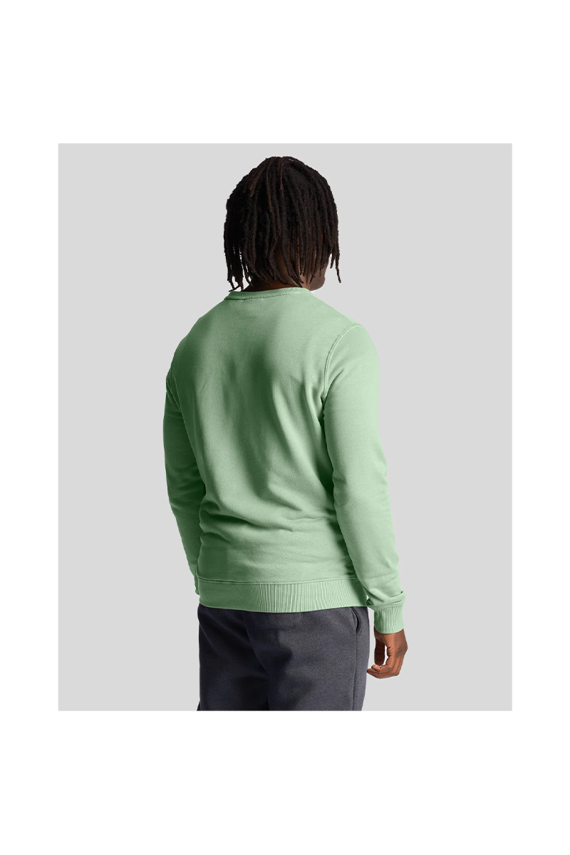 Lyle And Scott Sweater Crew Neck Sweatshirt  L-groen
