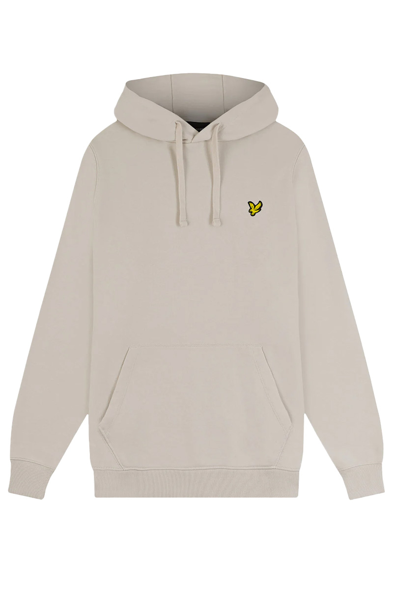 Lyle And Scott Sweater Essential Pullover Hoodie L-grijs