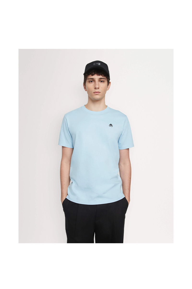 Moose Knuckles T-shirt Satellite Tee L-blauw