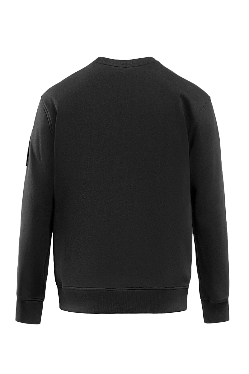 Moose Knuckles Sweater Hartsfield Crew Zwart