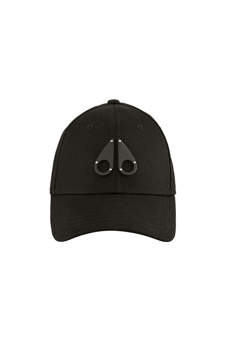 Moose Knuckles Cap Logo Icon Cap All Black