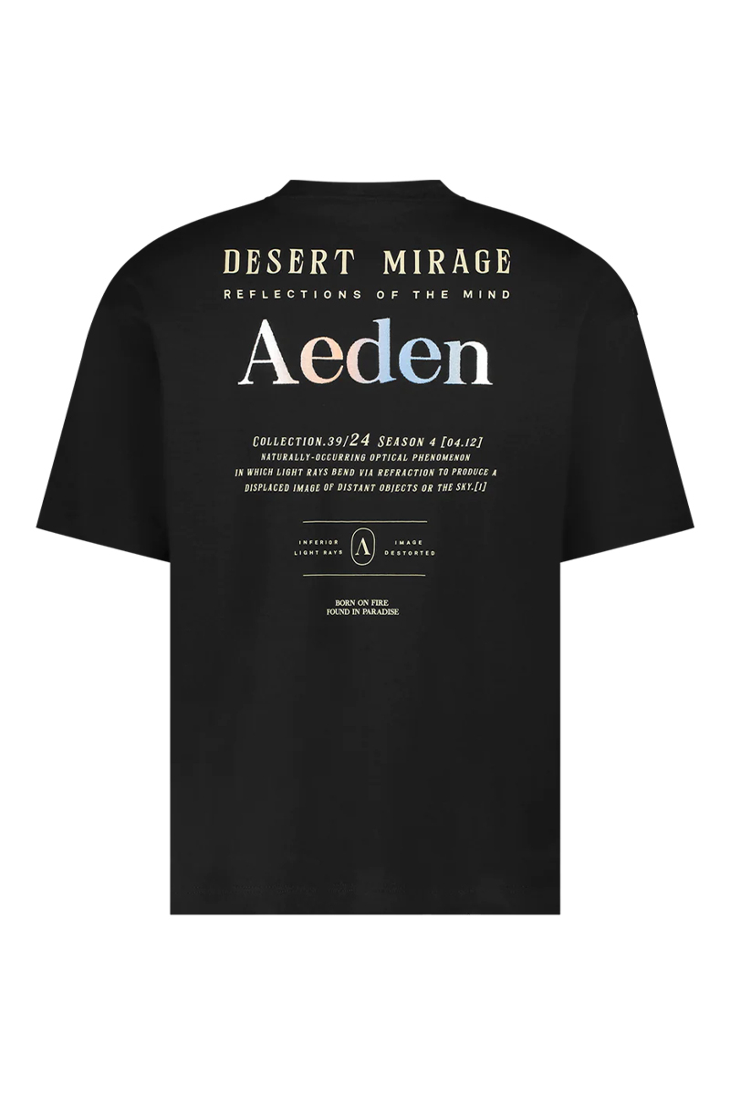 Aeden T-shirt Oliver Zwart