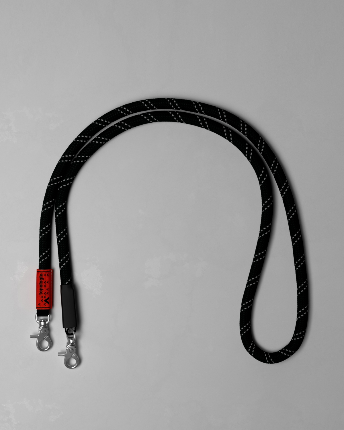 Topologie Gadget 10.0mm Rope Strap Zwart Ov