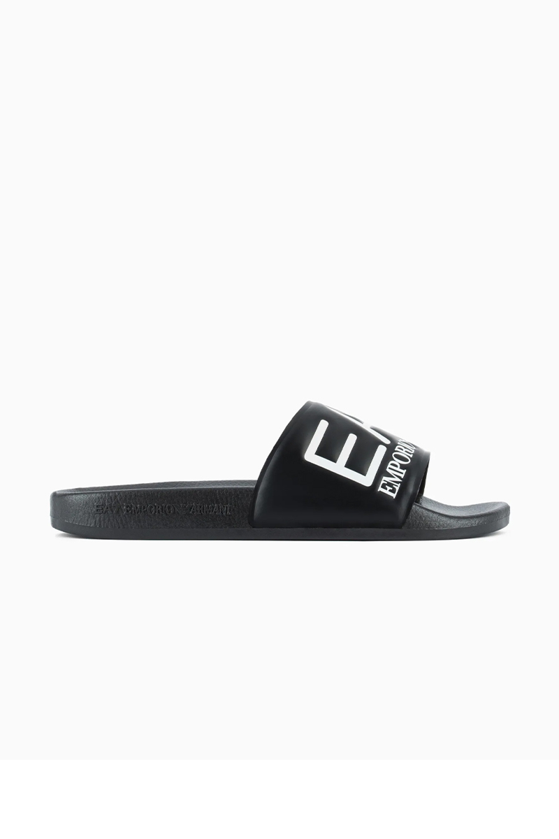 Ea7 Slippers Xcc22-xcp001 Zwart