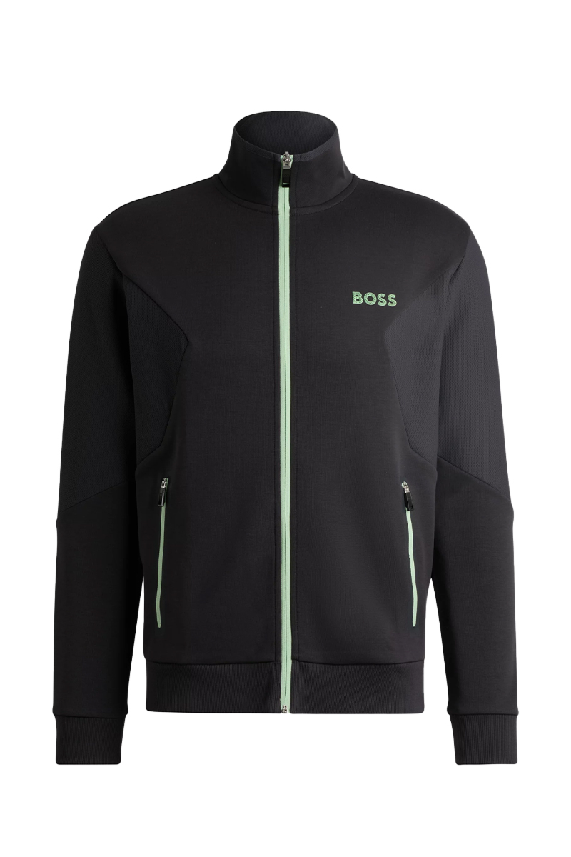 Hugo Boss Jogging Top Skaz 1 Zwart